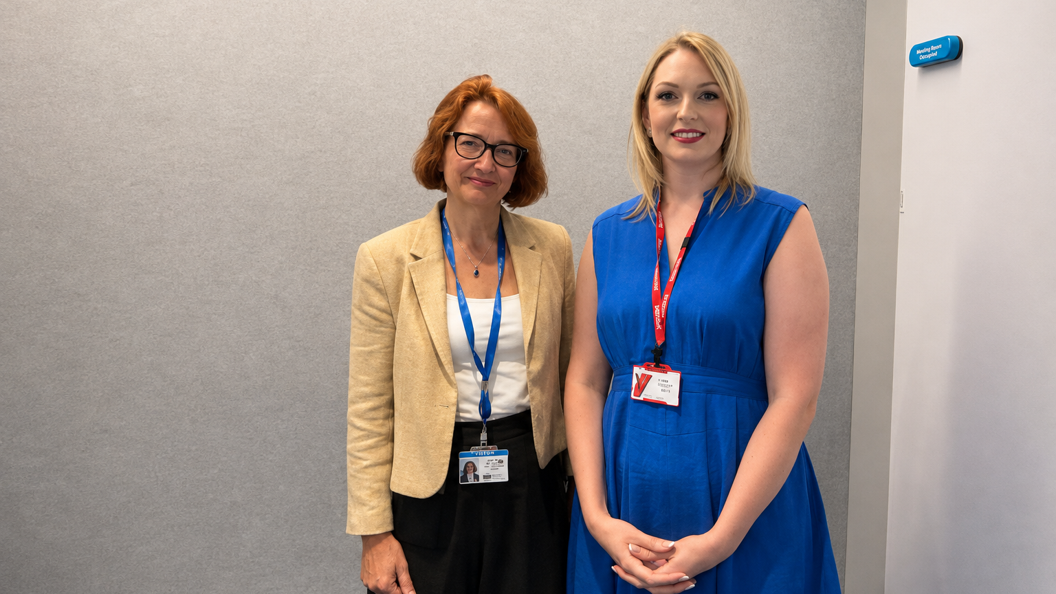 Mary-Ann Stephenson and Bethany Hutchinson