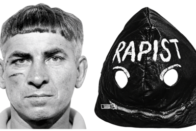 Peter Cook & his mask
