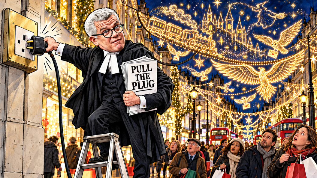 GLP tackle transphobic Christmas Lights